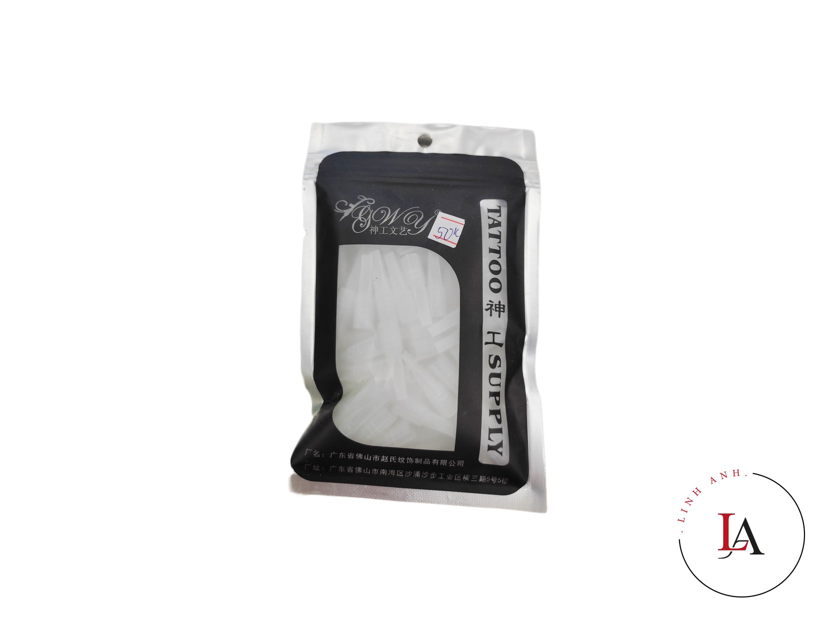 Đầu xăm nhựa ngang 7 (100c/túi)